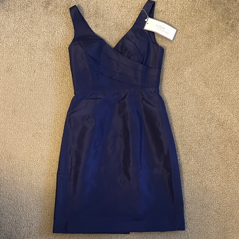 JCrew Navy Blue Dress